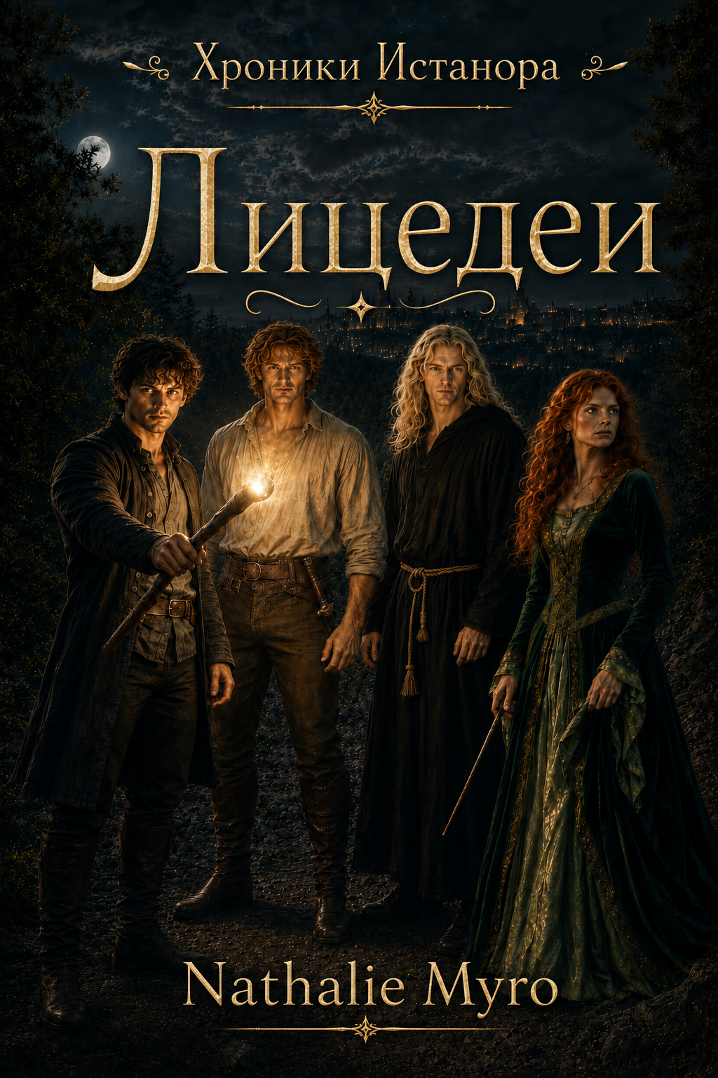 Обложка книги «Лицедеи»